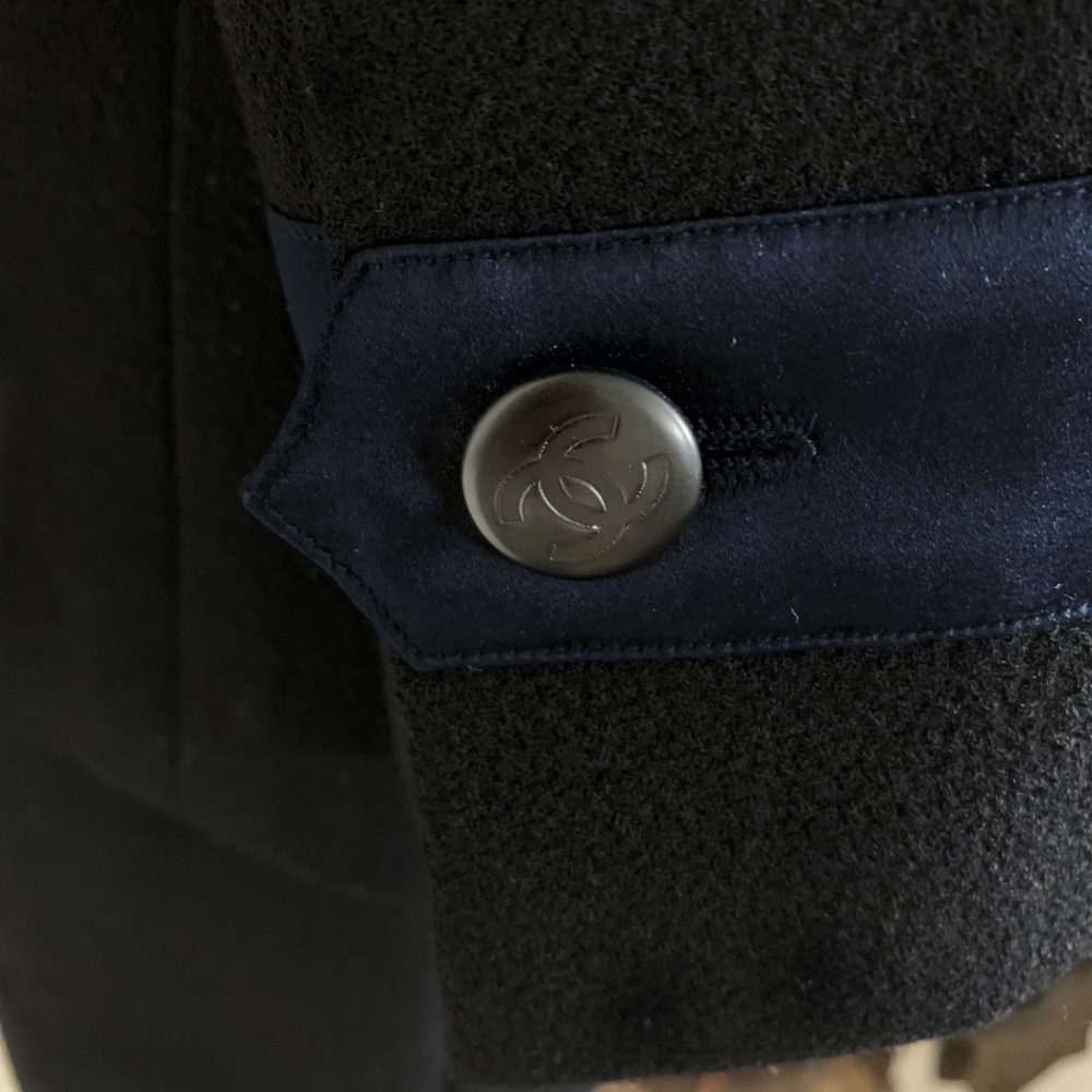 Chanel set Wool Slk Trim 40 - Picture 8 of 10